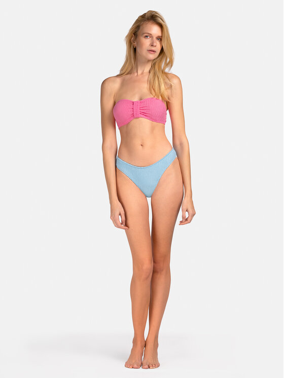 Miss Lou Miss Lou Góra od bikini G-SP2-R Różowy