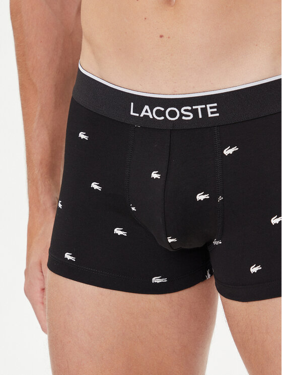 Lacoste Lacoste Набір з 3 пар боксерів 5H1299 Чорний
