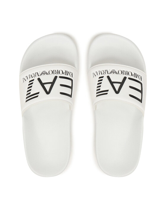 EA7 Emporio Armani EA7 Emporio Armani Şlapi 7Y000037 AF15118 U0001 Alb