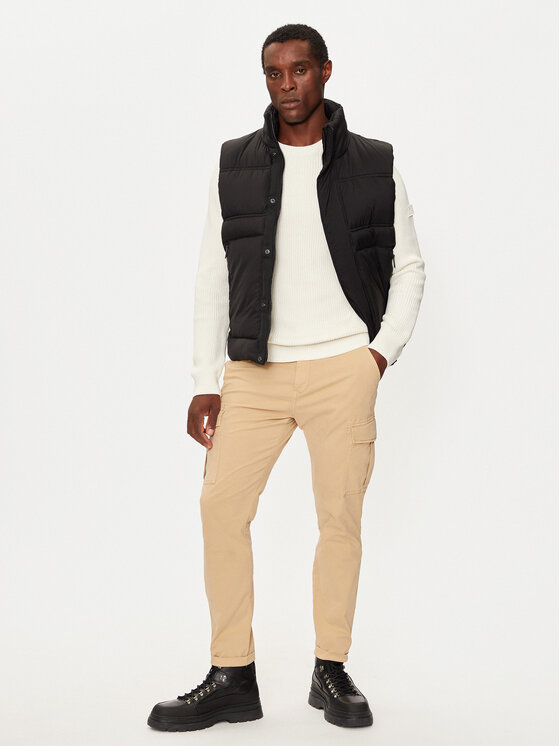 BOSS Boss Prsluk Odaini 50536013 Crna Regular Fit