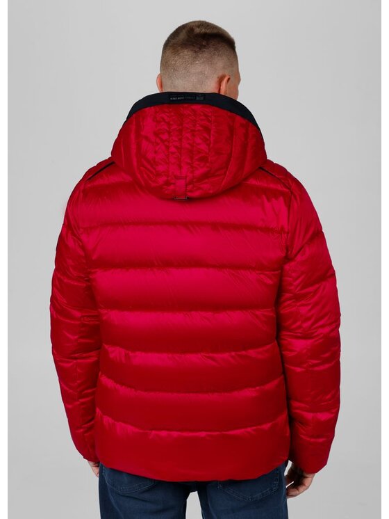 PITBULL PITBULL Kurtka zimowa Barles Czerwony Regular Fit