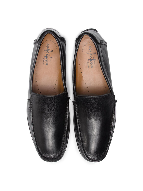 Clarks Clarks Mokasini Hamilton Free 261199207 Črna