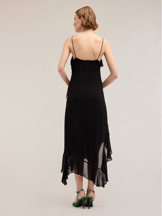 Motivi Motivi Vestito da giorno 7123Q003197N033 Nero Regular Fit