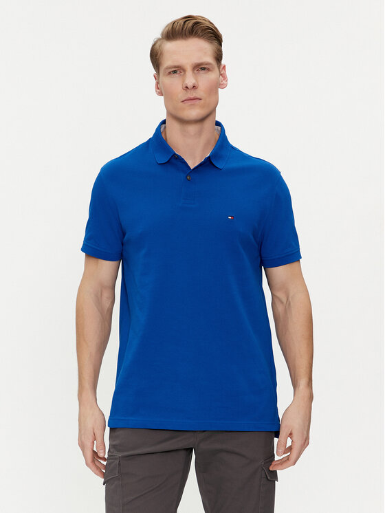 Tommy Hilfiger Polo 1985 MW0MW17770 Blu Regular Fit, taglia : M