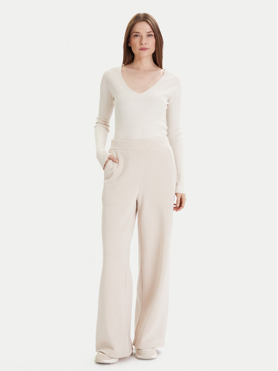 Vero Moda Vero Moda Sporta bikses Daisy 10338102 Bēšs Wide Leg