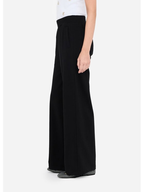 Liu Jo Liu Jo Pantaloni di tessuto TF5098FS09022222 Nero Regular Fit