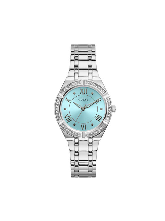 Guess Guess Laikrodis Cosmo GW0033L7 Sidabrinė