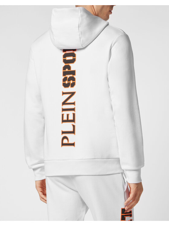Plein Sport Plein Sport Bluza 507 Biały Regular Fit