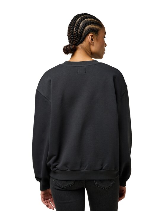 Wrangler Wrangler Felpa 112370826 Nero Relaxed Fit