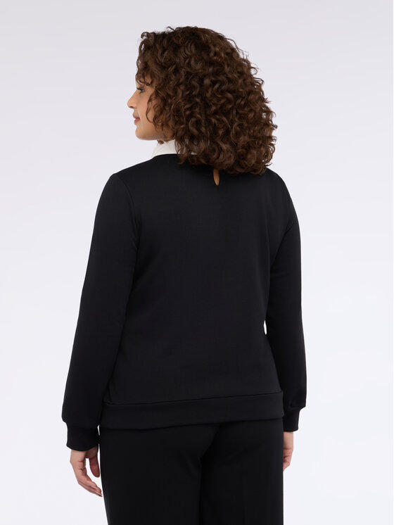 Fiorella Rubino Fiorella Rubino Felpa G818L008826N033 Nero A-Line Fit