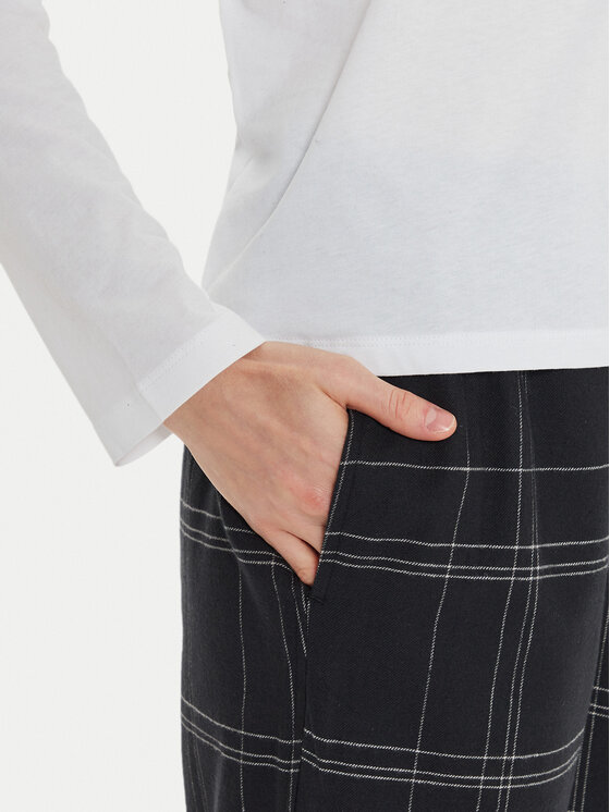 Calvin Klein Underwear Calvin Klein Underwear Piżama 000QS7420E Kolorowy Relaxed Fit