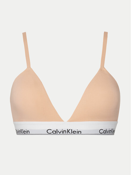Calvin Klein Underwear Podprsenka Bralette 000QF5650E Oranžová