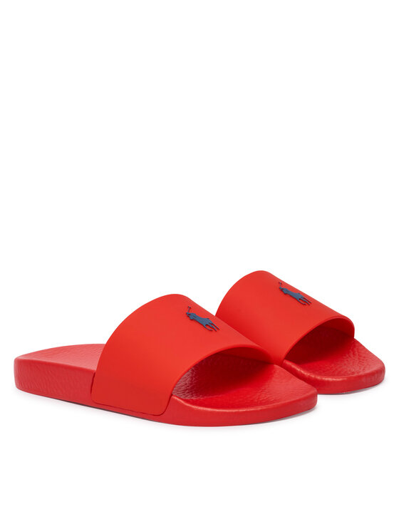 Polo Ralph Lauren Polo Ralph Lauren Šlepetės 804973925014 Raudona