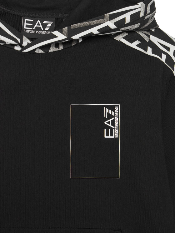 EA7 Emporio Armani EA7 Emporio Armani Суитшърт 7B000075 AF10380 UC001 Черен Relaxed Fit