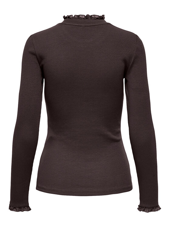 ONLY ONLY Blūze Leslie 15277888 Brūns Regular Fit
