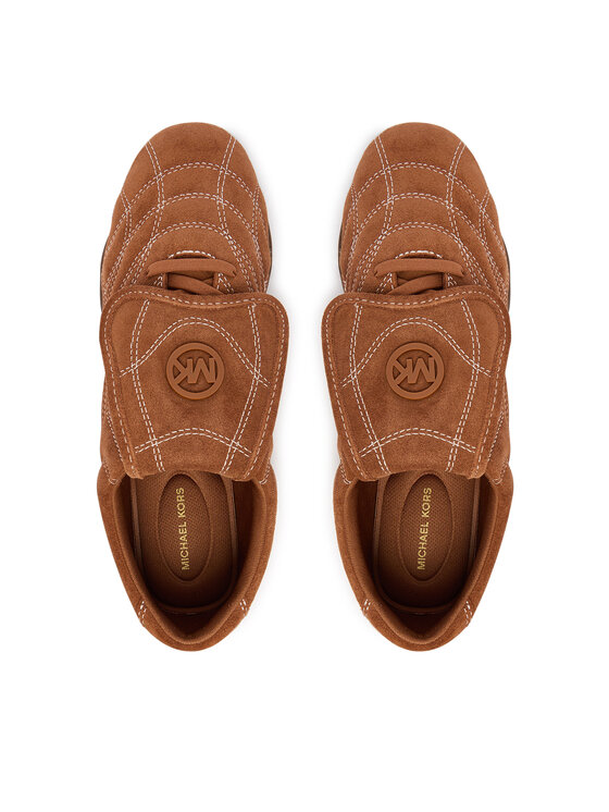 MICHAEL Michael Kors MICHAEL Michael Kors Снікерcи Kelly Trainer43S6KYFS1S Коричневий