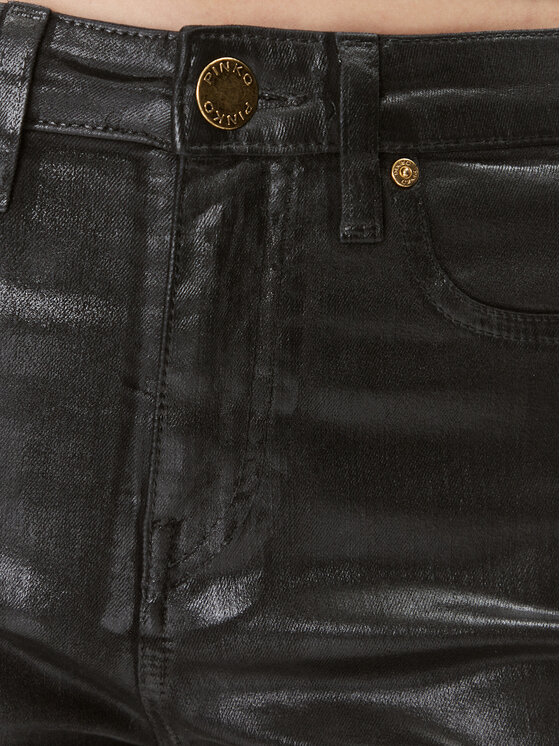 PINKO PINKO Jeans hlače Flora 100561 A142 Črna Wide Leg