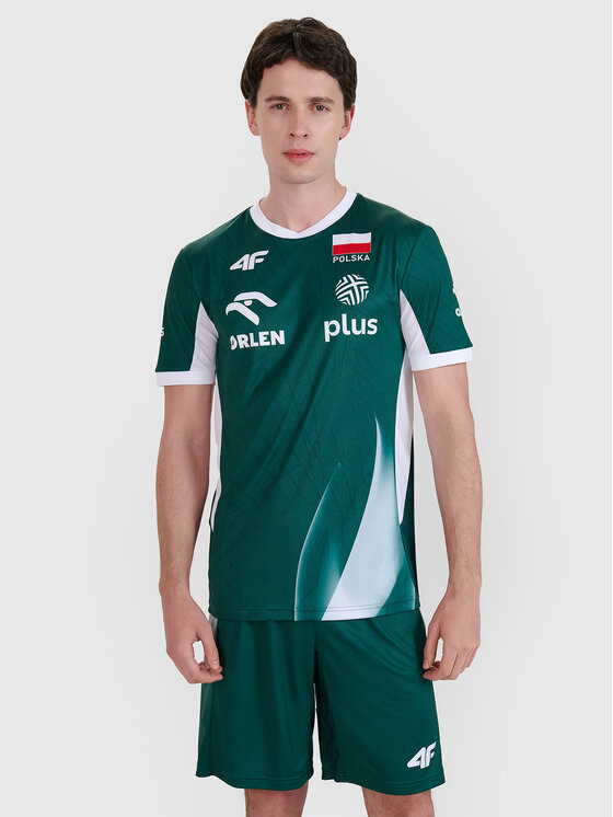 4F 4F T-Shirt TEAMWEAR Kolorowy Regular Fit