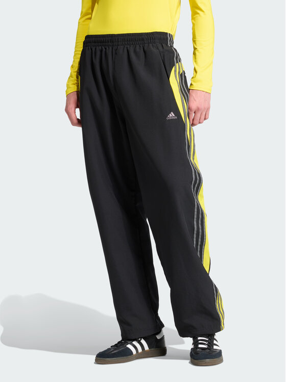 adidas adidas Spodnie dresowe LOOSE CUTLINE Czarny Loose Fit