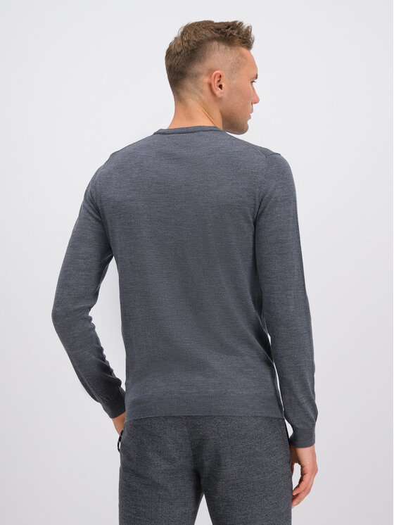 Roy Robson Roy Robson Pulover 5051-91 Siva Regular Fit