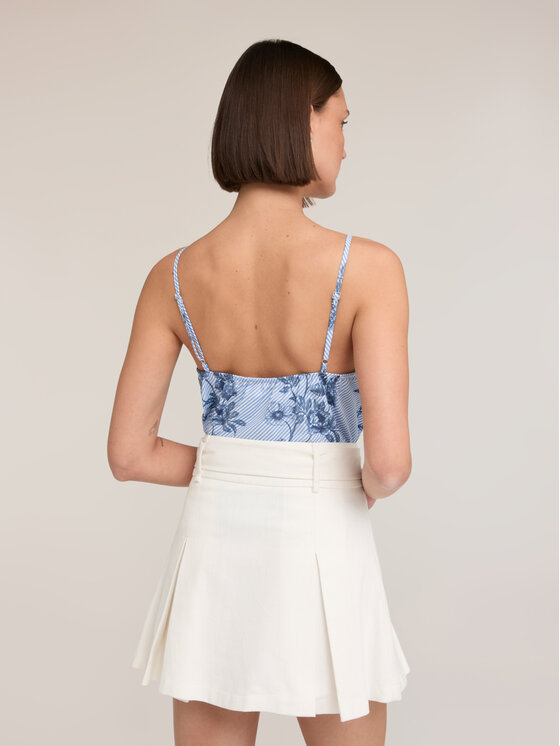 Motivi Motivi Top D112Q000634N0S1 Turchese Regular Fit