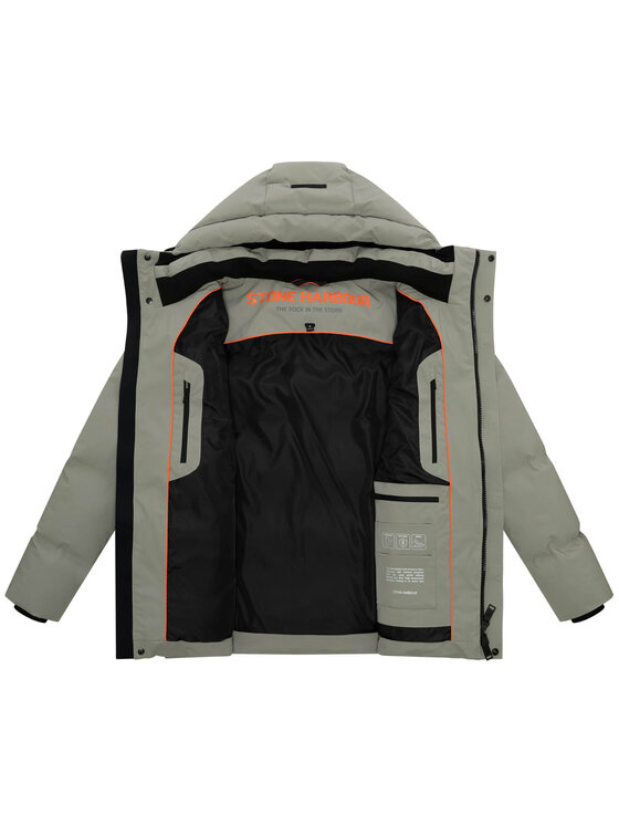 Stone Harbour Stone Harbour Kurtka zimowa Taviaan Szary Regular Fit