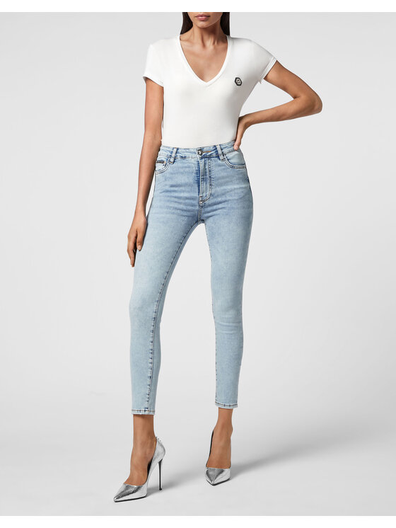 PHILIPP PLEIN PHILIPP PLEIN Jeansy 5205 Niebieski Comfort Fit