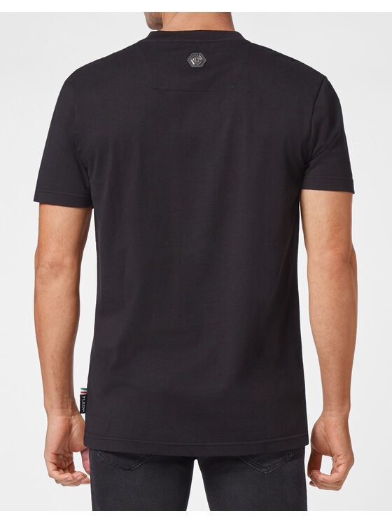 PHILIPP PLEIN PHILIPP PLEIN T-Shirt 4693 Czarny Regular Fit