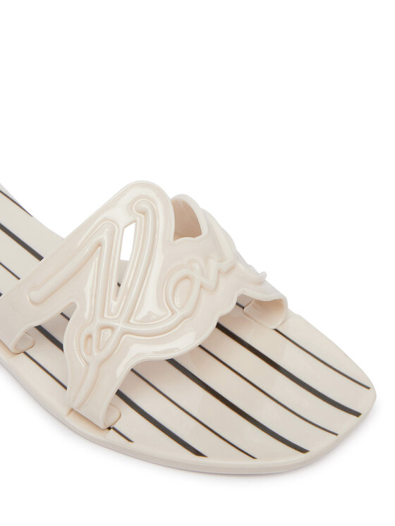 KARL LAGERFELD KARL LAGERFELD Шльопанці Jelly KL80008C Білий