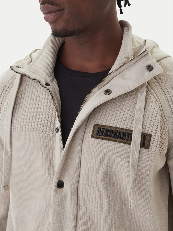 Aeronautica Militare Aeronautica Militare Demisezoninė striukė 252MA1575UL00539 Smėlio Regular Fit