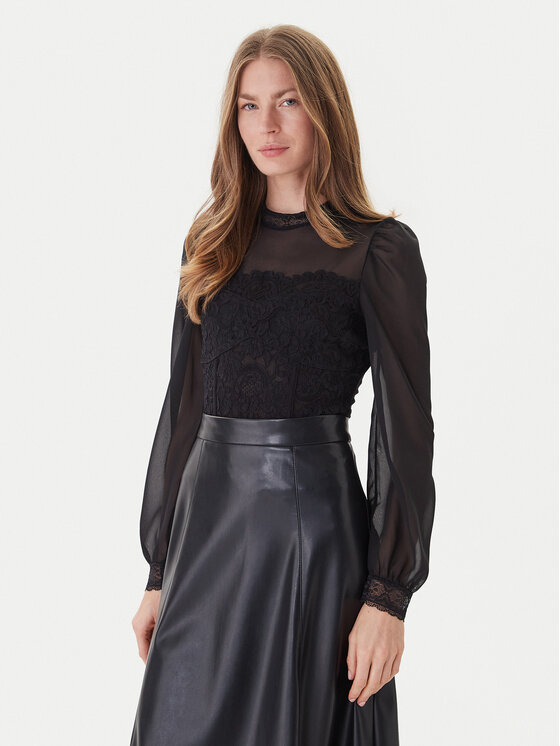 Morgan Morgan Боди 251-TWIST Черен Slim Fit