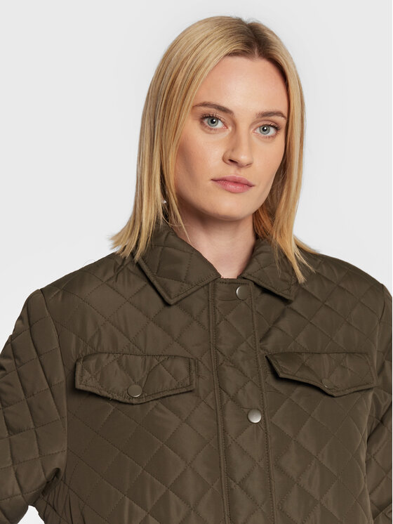 Brave Soul Brave Soul Prijelazna jakna LJK-PERKINS Zelena Regular Fit