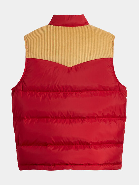 Levi's® Levi's® Brezrokavnik Western Super Puffer A5634-0003 Rdeča Regular Fit