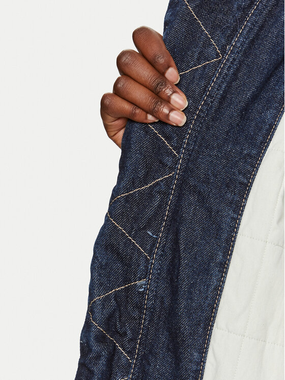 Calvin Klein Jeans Calvin Klein Jeans Kurtka jeansowa J20J224717 Granatowy Relaxed Fit