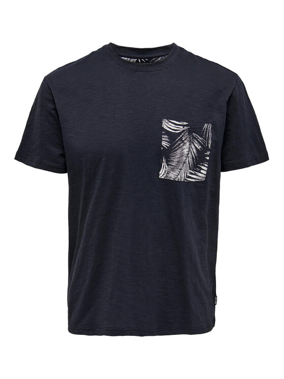 Only & Sons Only & Sons Póló 22025286 Sötétkék Regular Fit