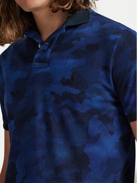 Polo Ralph Lauren Polo Ralph Lauren Tricou polo 710P04010001 Bleumarin Custom Slim Fit