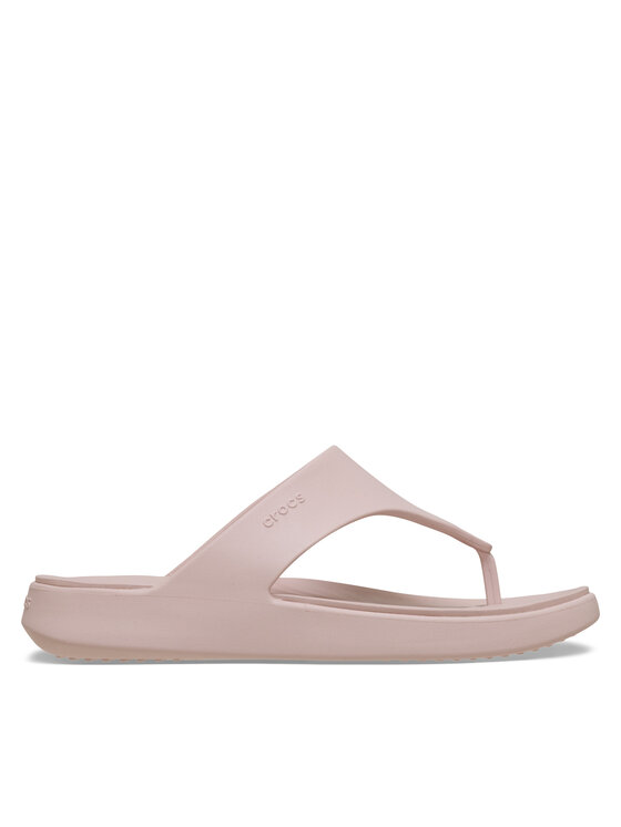 Crocs Crocs Čības uz pirksta Getaway Triangle Flip 212018 Rozā