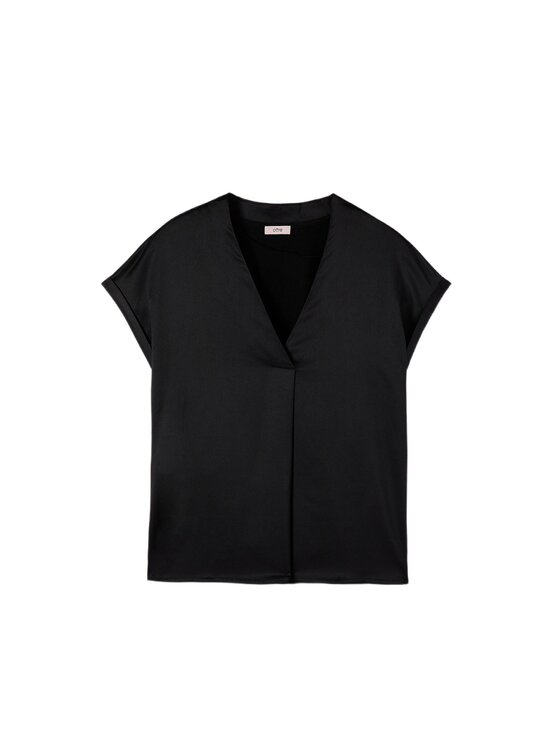 Oltre Oltre T-Shirt G268J204323N033 Czarny Regular Fit