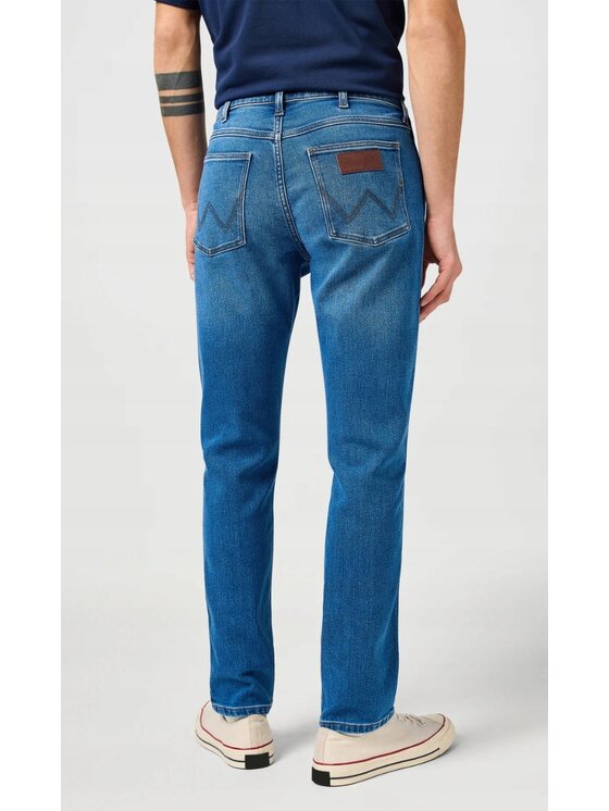 Wrangler Wrangler Jeansy Larston Niebieski Slim Fit
