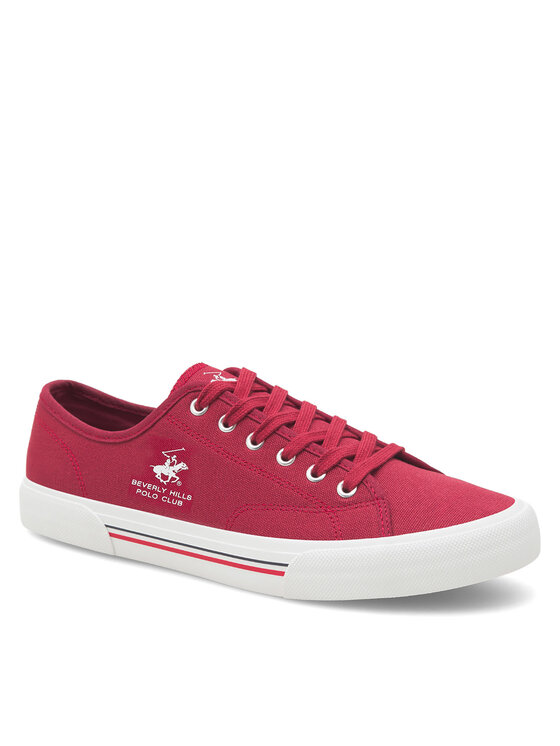 Beverly Hills Polo Club Beverly Hills Polo Club Sneakers aus Stoff M-24MVS5012 Rot
