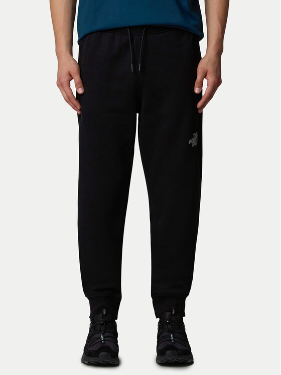 The North Face The North Face Donji dio trenerke Drew Peak NF0A8A6B Crna Regular Fit