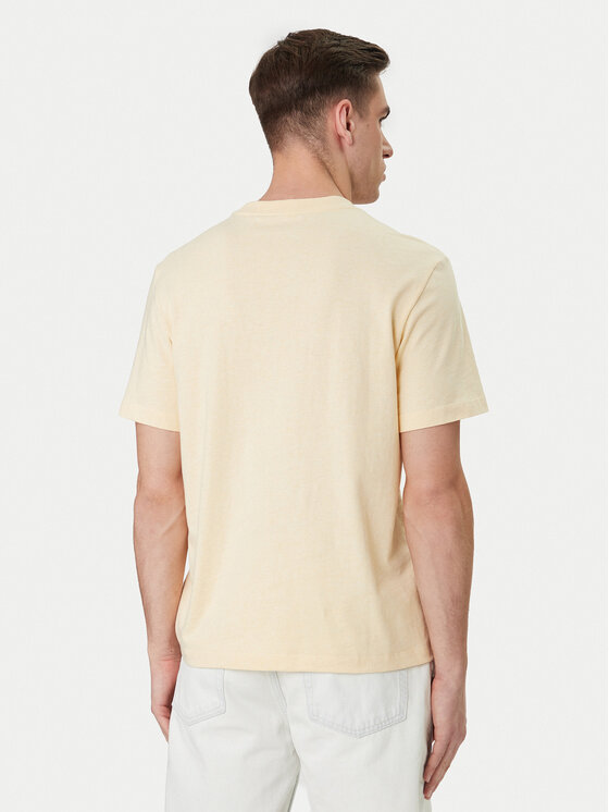 Calvin Klein Jeans Calvin Klein Jeans Tričko Hero Monologo LV04RB862G Žltá Regular Fit