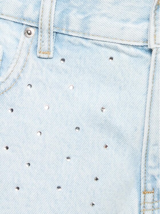 Gina Tricot Gina Tricot Szorty jeansowe 19321 Niebieski Regular Fit