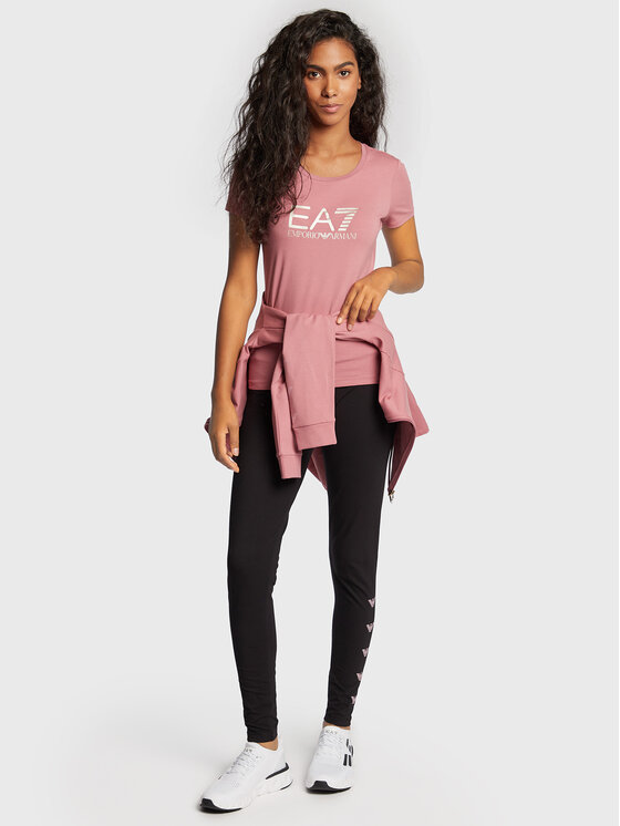 T-shirt 8NTT66 TJFKZ 1438 Rosa Regular Fit