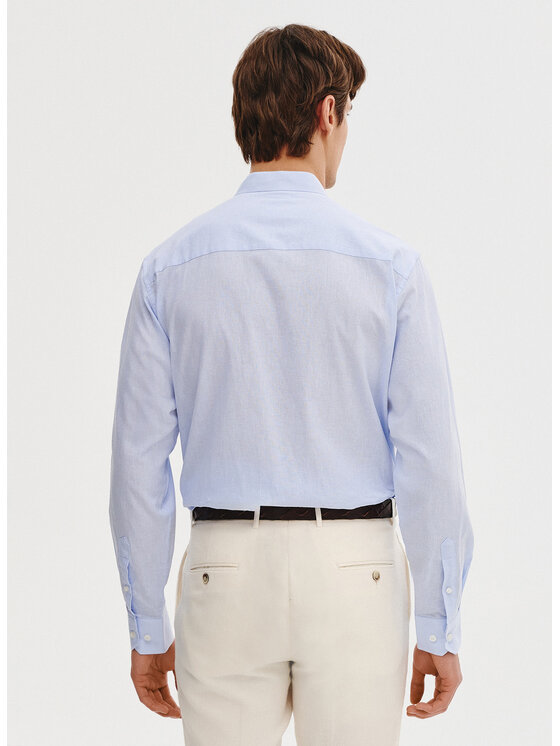 Pako Lorente Pako Lorente Koszula P25SF-1X-033 Niebieski Regular Fit