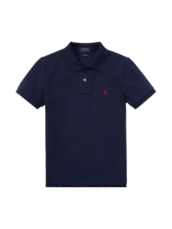 Polo Ralph Lauren Polo Ralph Lauren Polo särk 323547926 Tumesinine Slim Fit