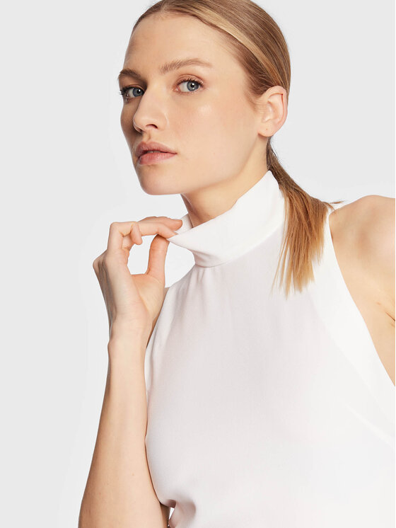 IRO IRO Kokteilinė suknelė Kamela AS090 Balta Regular Fit