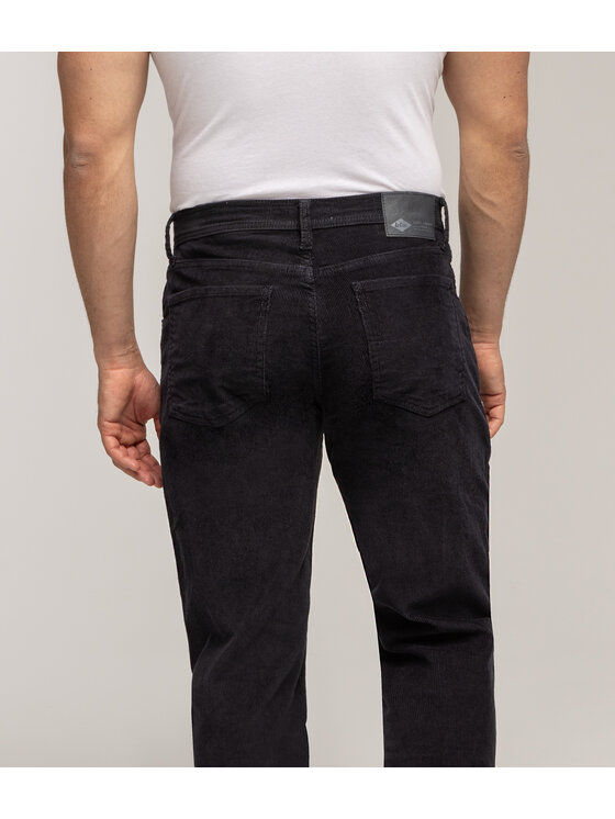 Lee Cooper Lee Cooper Chinosy DREK 4161 Granatowy Straight Fit