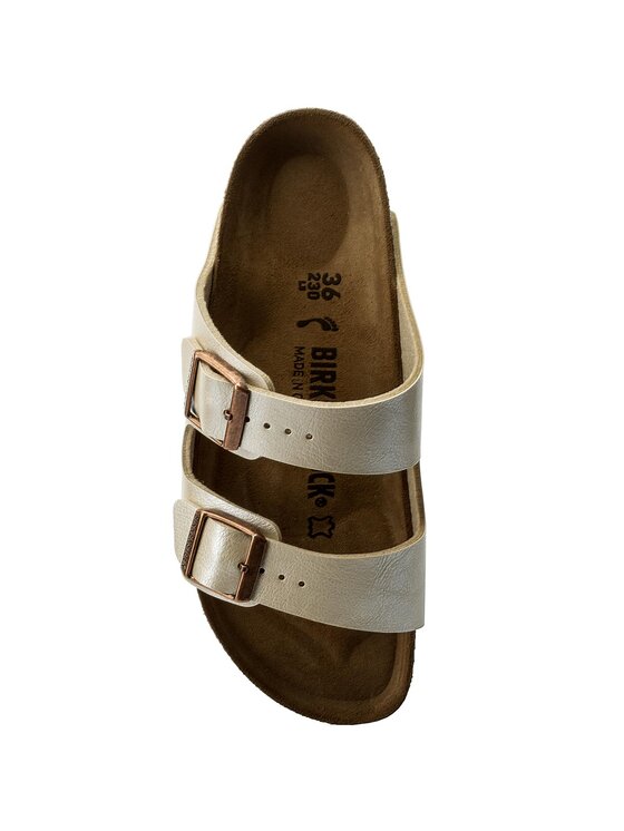 Birkenstock Birkenstock Чехли Arizona Birko-Flor 1009921 Златист