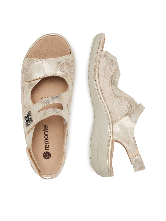 Remonte Remonte Sandali D7647-94 Zlata